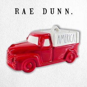 ❌SOLD❌ RAE DUNN Patriotic Truck Canister Jar Cookie Jar